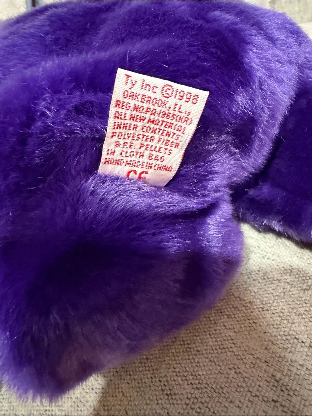Ty Purple Princess Diana Memorial Bears